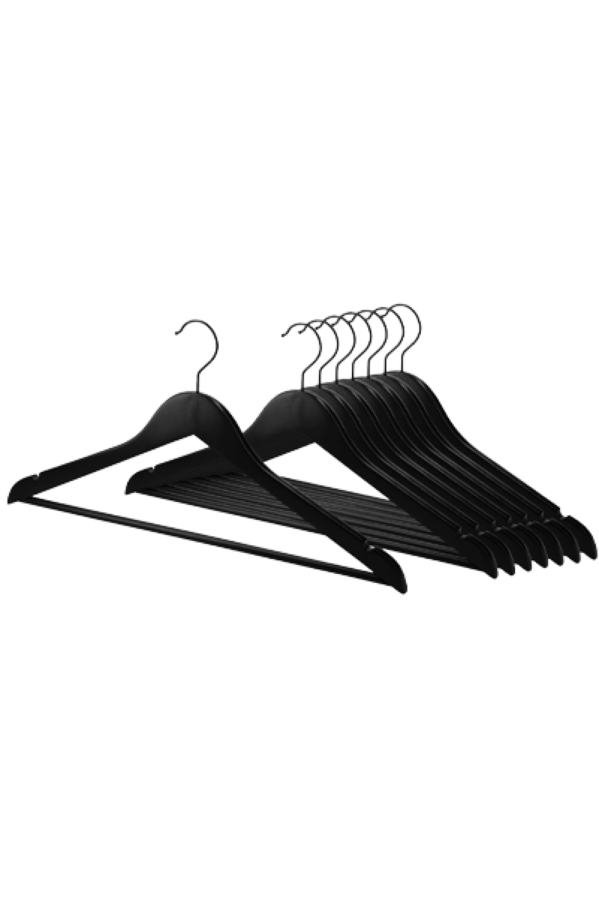 Photo du produit : cintre noir (lot de 80) disponible dans la boutique de Maatkasten Online.