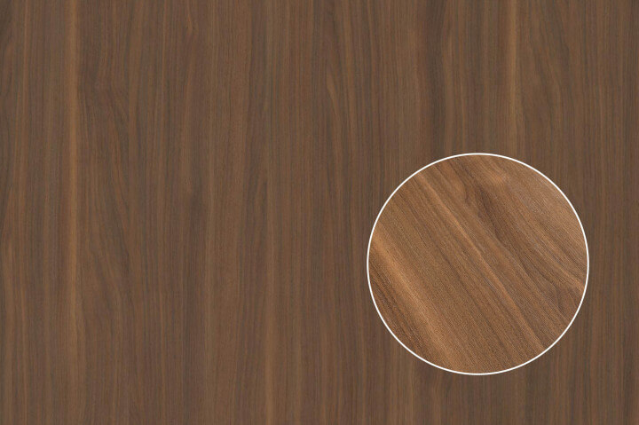Bois de noyer appelé 'Lorenzo Walnut' pour vos armoires sur mesure