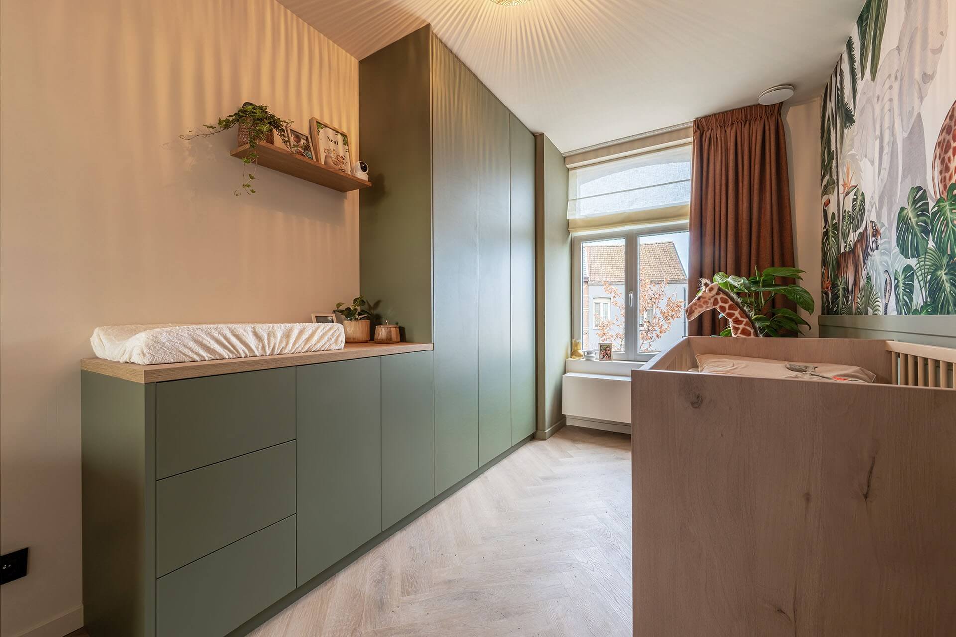 Kasten van Maatkasten Online in de slaapkamer van het VTM programma Huis Gemaakt