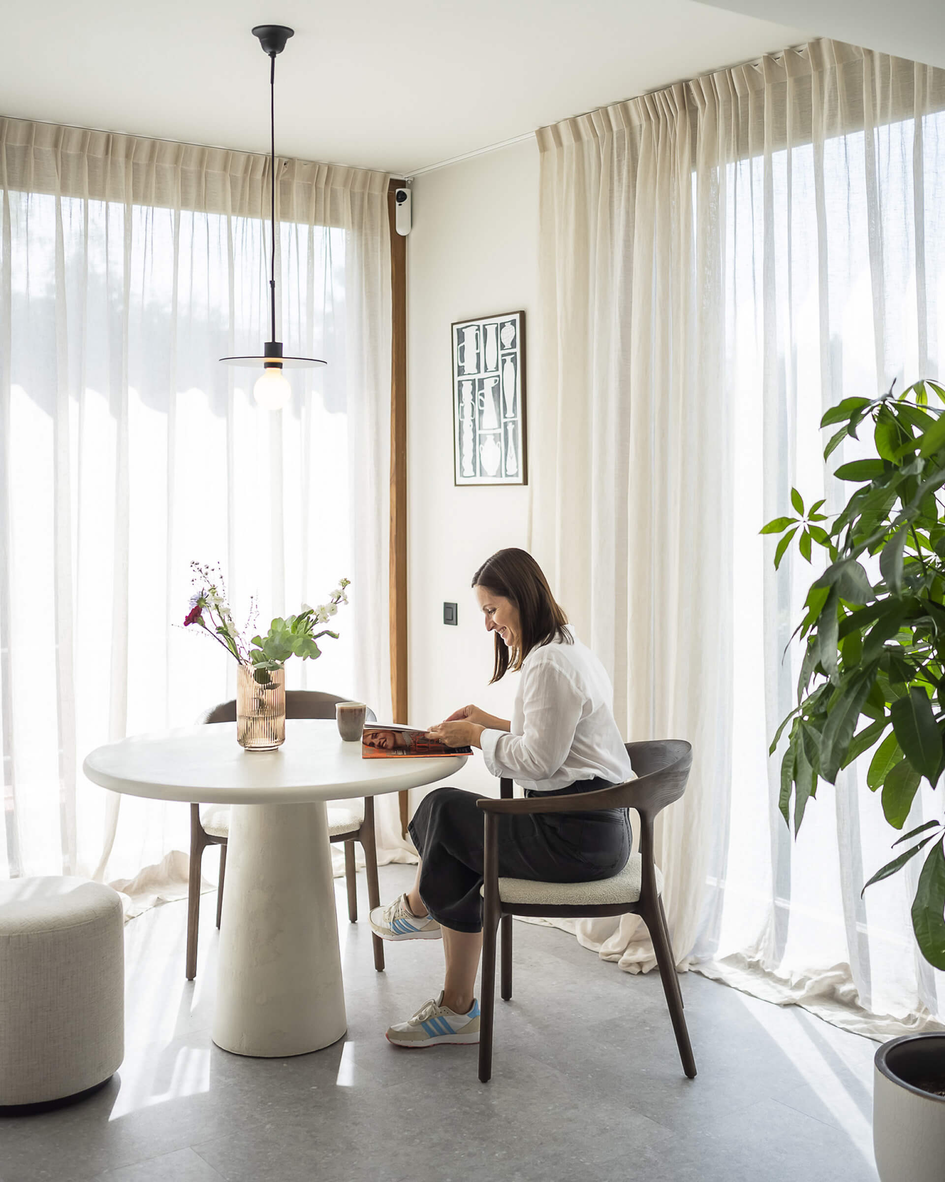 De eetplaats in het Sundae huis 2 in Kortrijk 