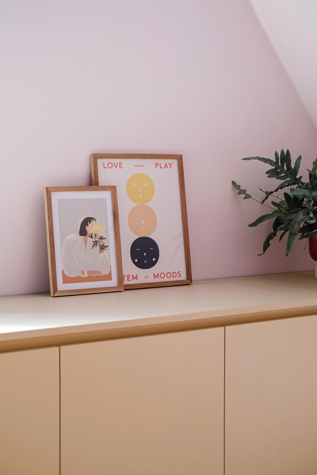 Commode op maat in de gele kleur Sunset