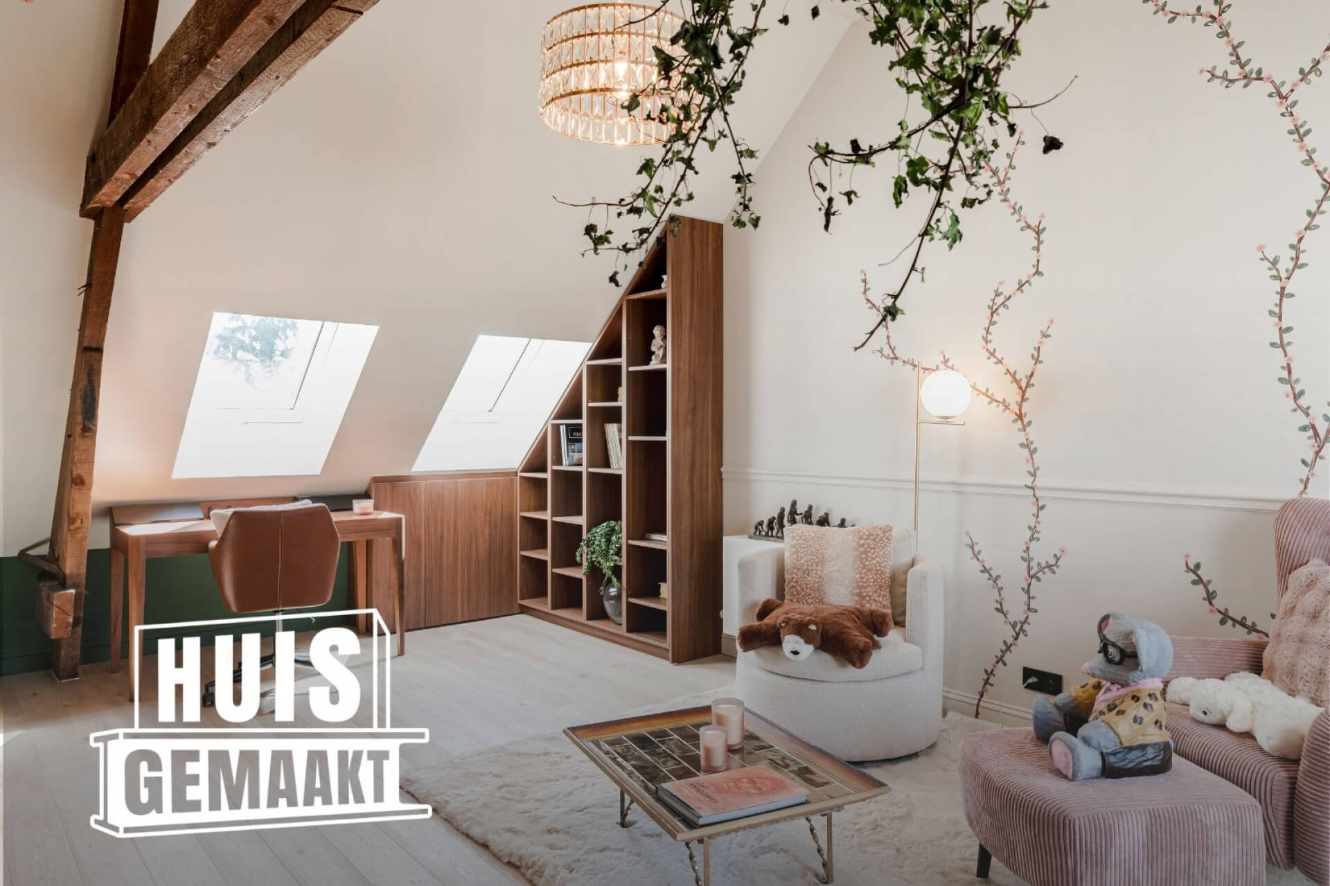 de extra kamers uit het tv-programma Huis Gemaakt bij VTM