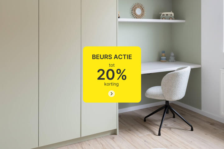 BEURS ACTIE: tot wel 20% korting!