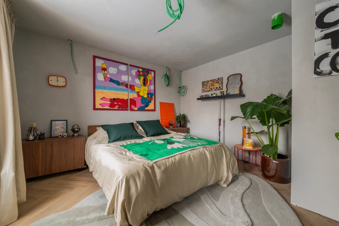 Kasten van Maatkasten Online in de slaapkamer van het VTM programma Huis Gemaakt