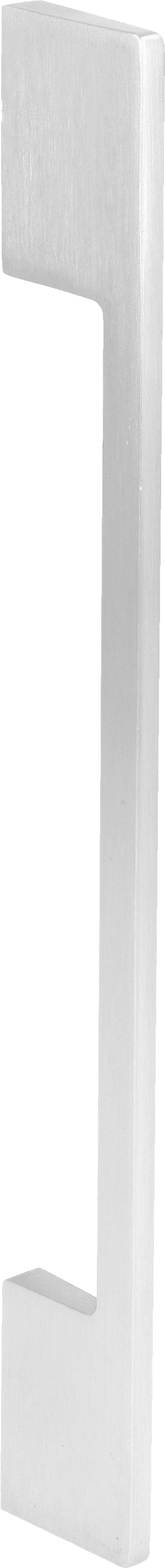 Twin metallic handgreep, staande. Lengte van 19,2cm. Van uit de boetiek van Maatkasten Online