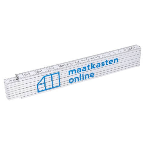 product image van een plooimeter van Maatkasten Online, nu beschikbaar in de boetiek