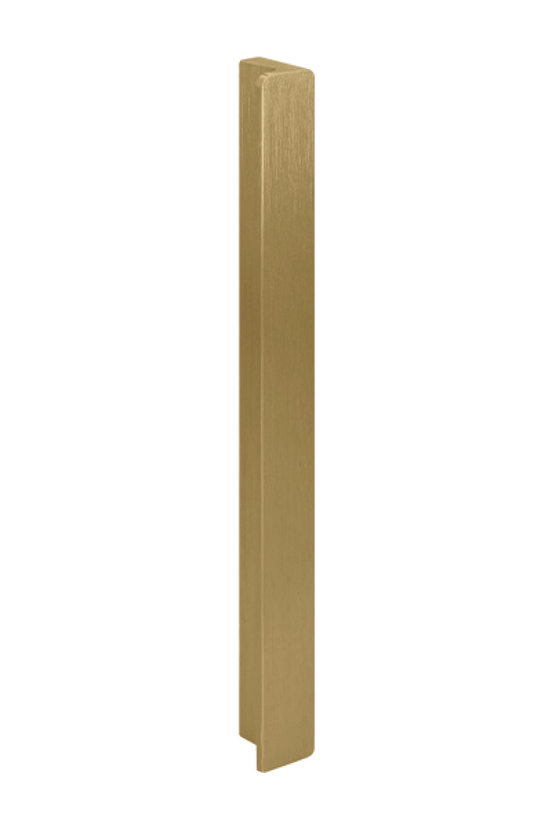 Brass bar 20cm length, vertical. Handle from the Maatkasten Online boutique.