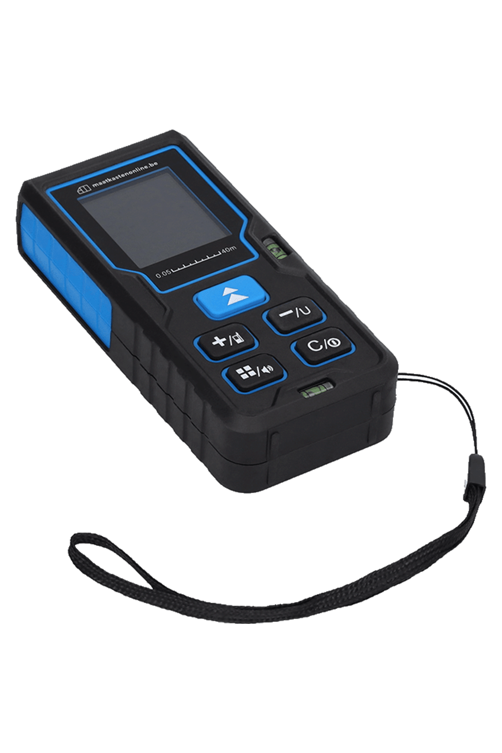 productfoto van een lasermeter van Maatkasten Online