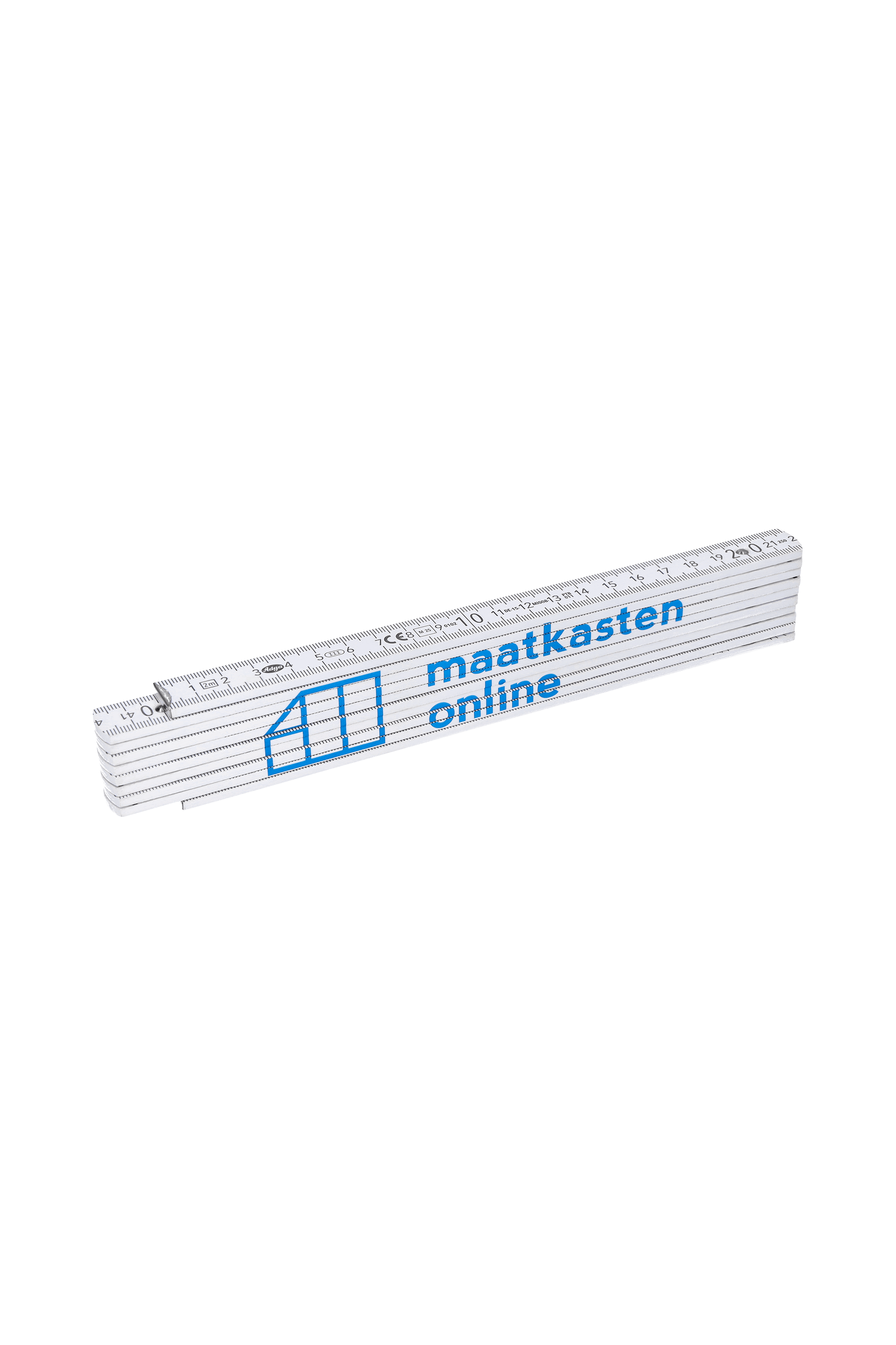 product image van een vouwmeter van Maatkasten Online, nu beschikbaar in de boetiek