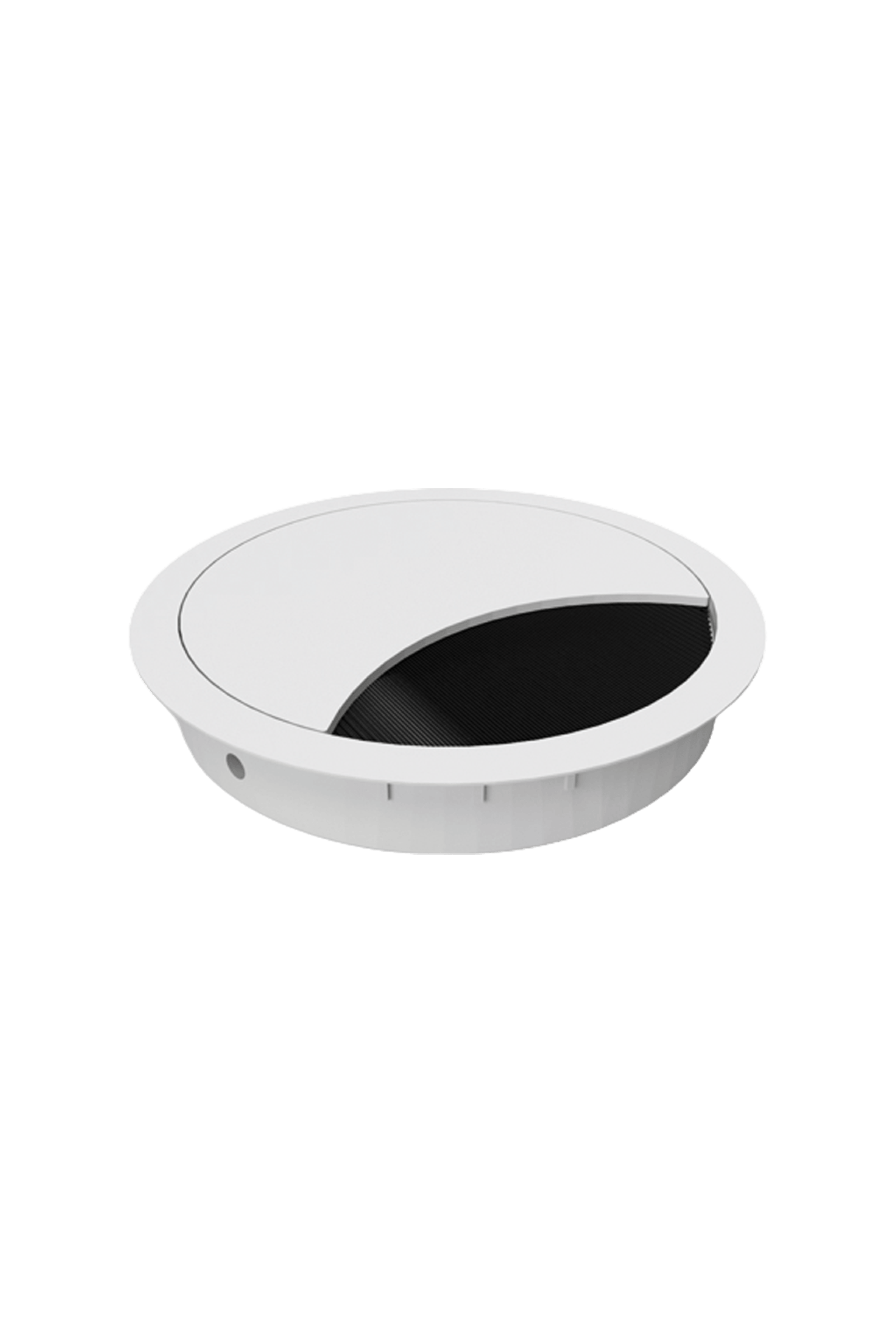 Productfoto van een kabeldoorvoor met een 80mm diameter, verkrijgbaar in de boetiek van Maatkasten Online